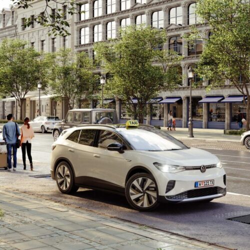 Nová vídeňská e-taxi se dobíjí bez kabelu